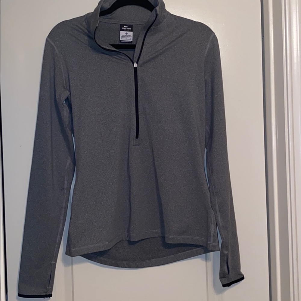 Grey, Nike half zip